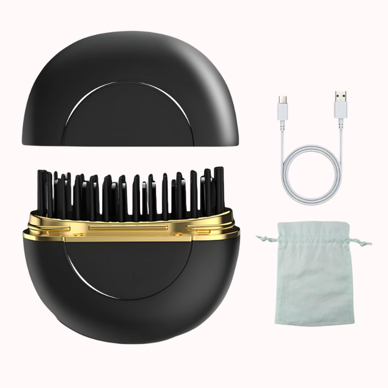 GlowBrush™ Mini Hair Straightener