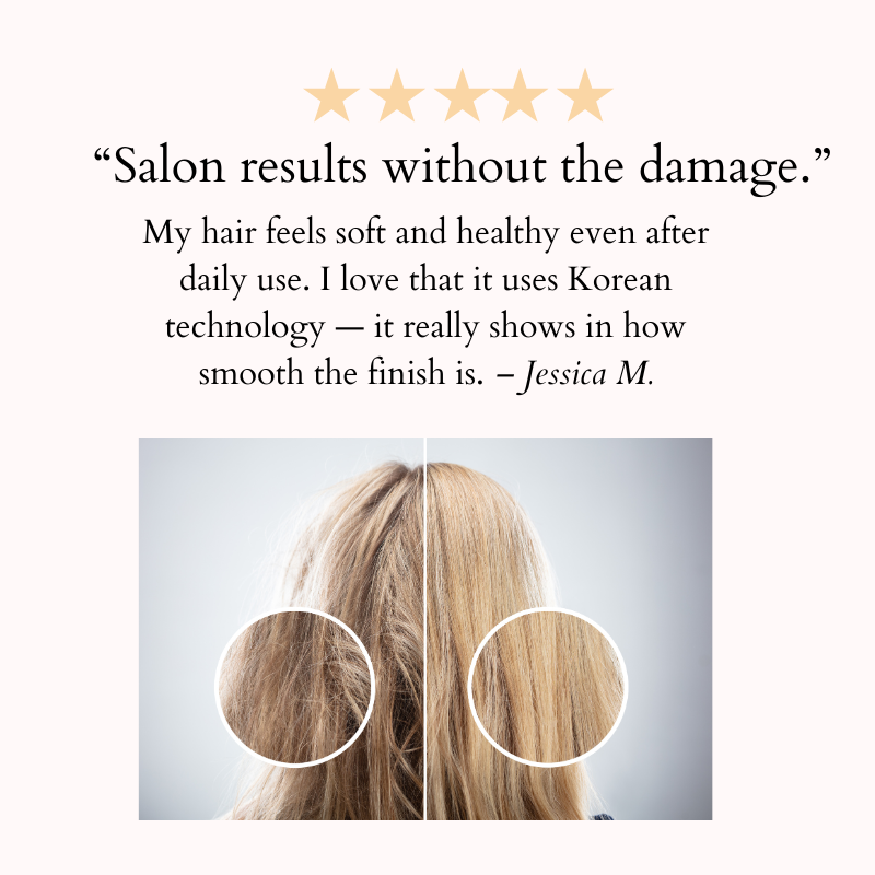 GlowBrush™ Mini Hair Straightener